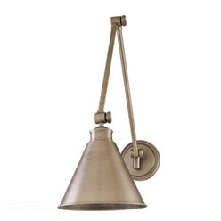Exeter 1 - Light Swing Arm, Old Bronze