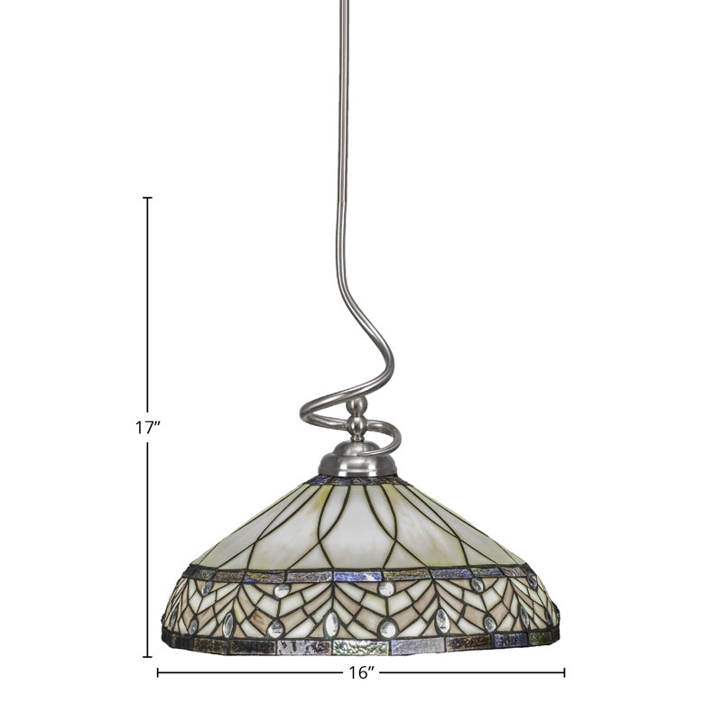 Luminaire suspendu Capri Capri, Nickel brossé