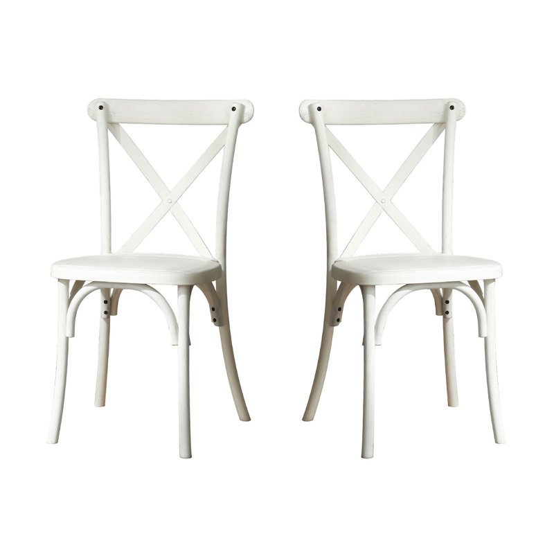 Chaise de salle à manger, Blanc