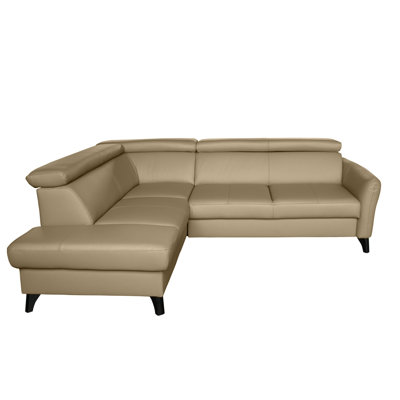 Victoria Upholstered Sleeper Corner Sofa with Ottoman