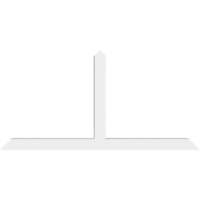Portland Signature Urethane Gable Bracket, Primed Tan