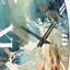 Horloge murale Beach Beach Oceanic Rhythms VI-93396210