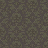 Silken Poppy - Antique Shadow Wallpaper