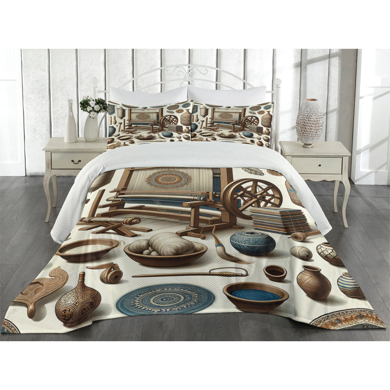 Coverlet, Queen Coverlet + 2 Standard Shams