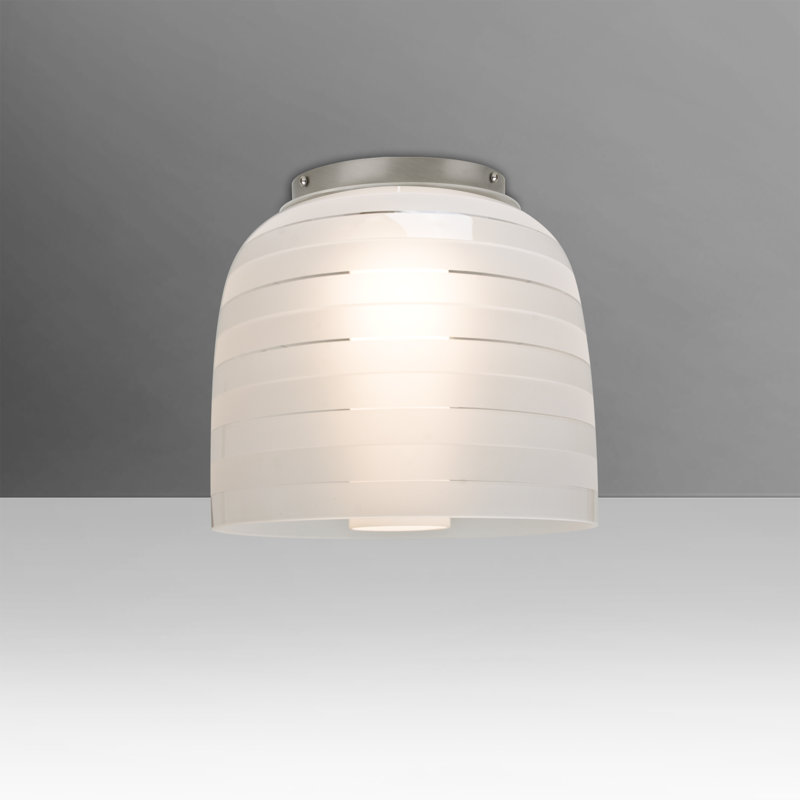 Plafonnier Besa Mitzi 7, Oui, Beige, Nickel satiné