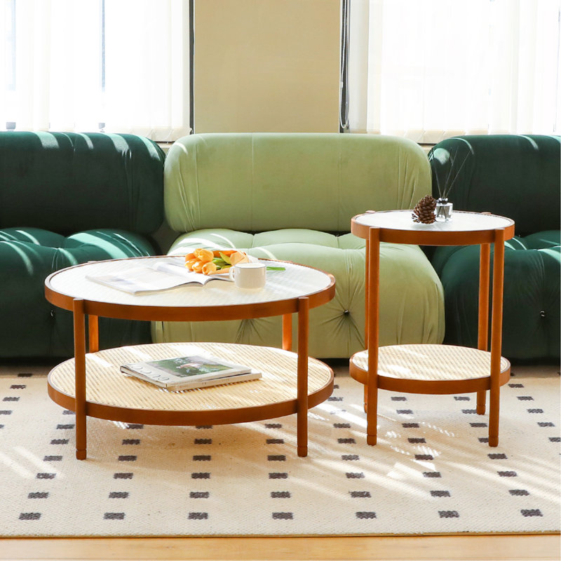 Ensemble de tables basses Modern Farmhouse