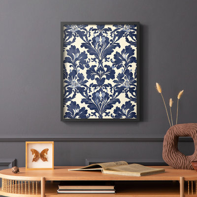 WM MORRIS Series DCCXXXII  -Premium Framed Print -Ready to Hang - No Nails RequiRed