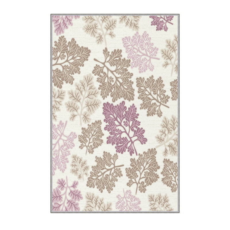Premium Hall Carpet, 2.6 x 6.6 Feet, 100% Polyester, 0.3 in Pile Height | Antibacterial, Non-Slip Underside, Machine Washable | 3D Digital Print Design, Durable & Stylish for Entryways, Living Rooms & More