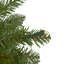 Arbre de Noël artificiel vert vert moyen avec lumières DEL claires-300937424