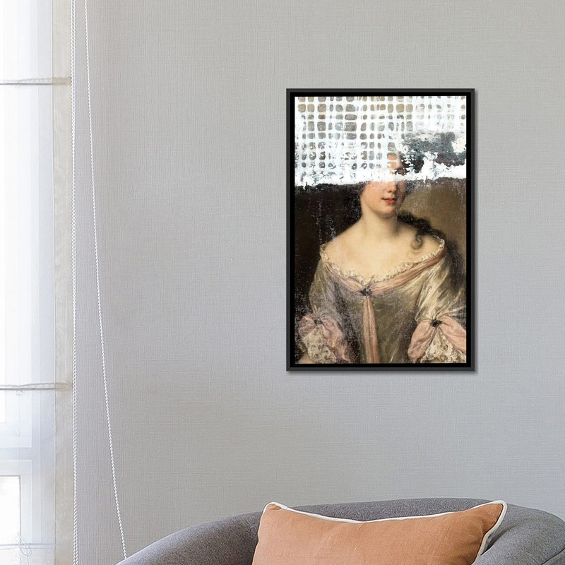 «Papercut I» par PI Studio - impression sur toile tendue, H 26 po x l 18 po x P 1,5 po, Toile avec cadre noir