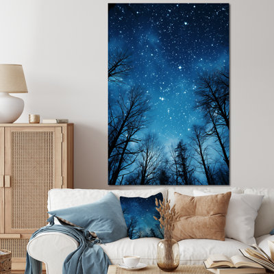 Blue Starry night sky - Sky Wall Art