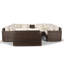 Yancey 5 Seater Rattan Corner Sofa Set