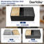 Évier de cuisine à double cuve avec station d'évier, grille à découper et égouttoir DeerValley L 33 po x l 20 po-104310914