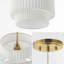 Luminaire suspendu cylindrique à 1 lumière Wilhide