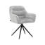 Carmel 47cm H Velvet Upholstered Metal Armchair-1623460318