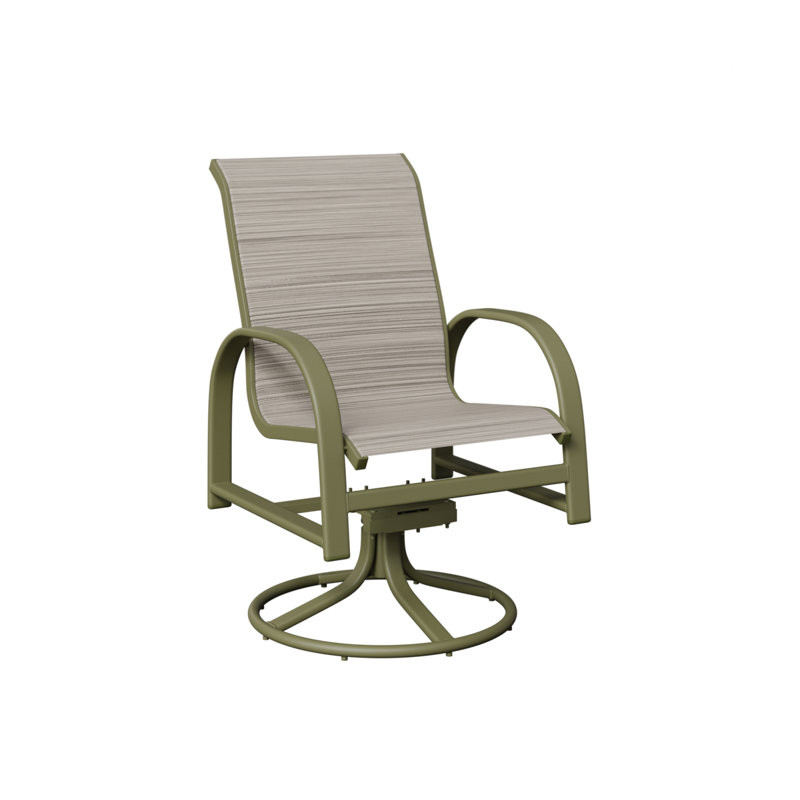 Chaise berçante berçante pivotante Berlin Gardens, Kozo fossile, Vert sauge