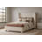 Ivyann Upholstered Unfinished Wingback Bed-89227966-89227965