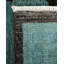 Tapis unique brun / bleu 12 pi x 15 pi 4 po Zartasha