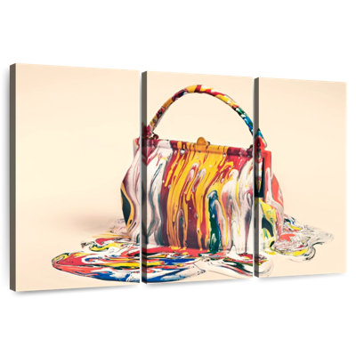 Sac Sh ruisseau ruisselant de peinture