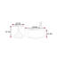Table basse de style moderne et minimaliste