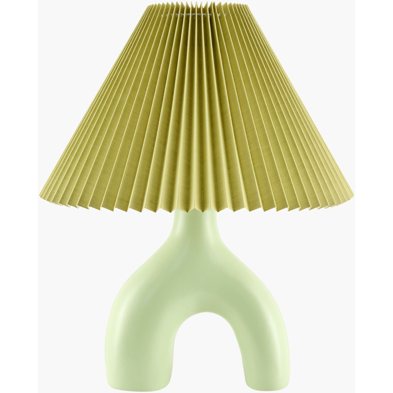 Lampe de table Celes, Vert clair, Vert