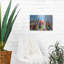 «Glass Rainbow», art mural en métal-1029726830