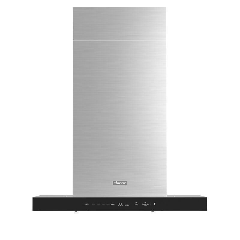 30" Chimney Wall Hood, 390 CFM (600 CFM Capable), Silver Stainless