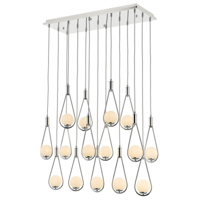 Demps 15 - Light Kitchen Island Chandelier
