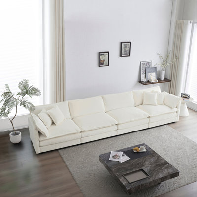 Canapé modulaire Free Free Combination, canapé modulaire, canapé 4 places, canapé modulaire, blanc