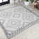 Tapis crème / gris Amir Moroccan Beni Souk