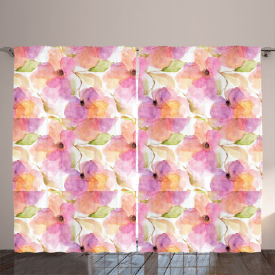 Semi Sheer Curtain Pair