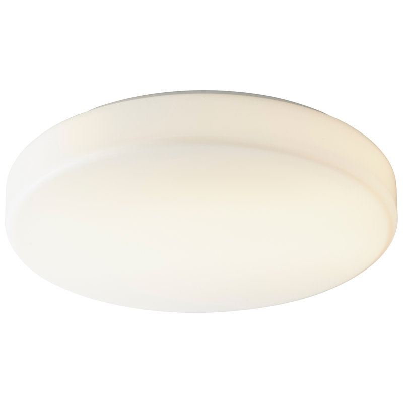 Plafonnier encastré 1 lumière Garrot, H 4 po x l 13,5 po x P 13,5 po