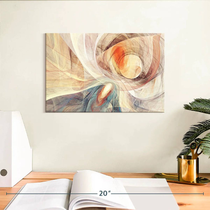 Avery Nice Abstract, 8" H x 12" W