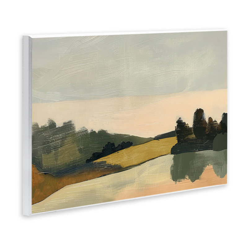 «Curving Green Hills» par Irena Orlov, H 10 po x l 15 po