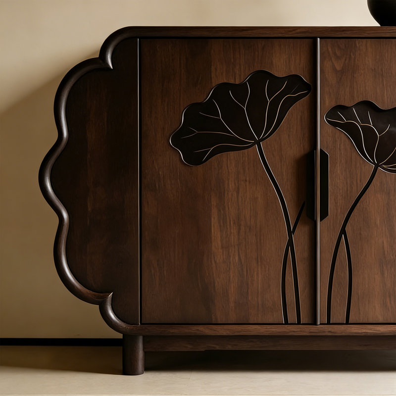 Armoire à fleurs de lotus de style dynastie Song