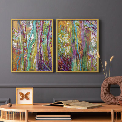 «Wake Dream I», reproduction encadrée de qualité supérieure - prête à être accrochée - aucun clou requis - aucun clou requis