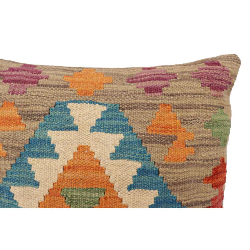 Housse et insert de coussin carré 100% laine