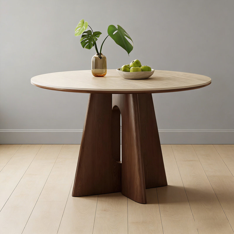 Table de salle à manger Mid-Century, H 29,5 po x L 47,2 po x l 47,2 po