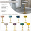 Christal Height Adjustable Swivel Bar Stool-1574298158-1574298132