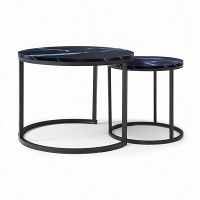 Set 2 Nesting Coffee Table For Living Room, Bedroom