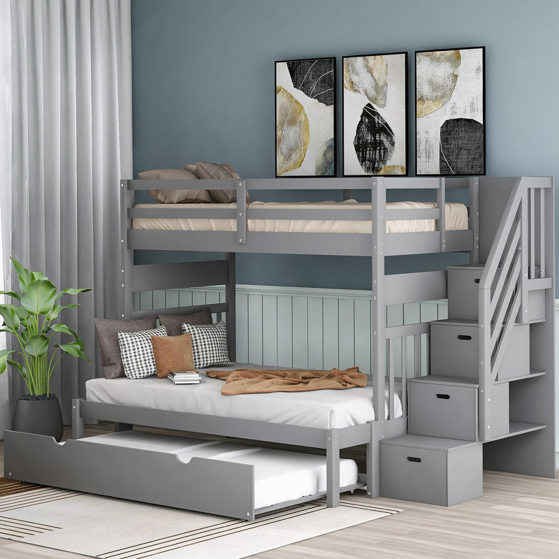 Frame Loft Bed with Trundle