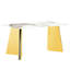 Table de 63 po x 31,5 po x 30 po avec pieds en acier inoxydable - Scratch pour une utilisation à long terme de qualité-2147417600-2147417607