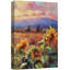 Tournesol «Sunflowers Field Multicolor» sur toile-99544033
