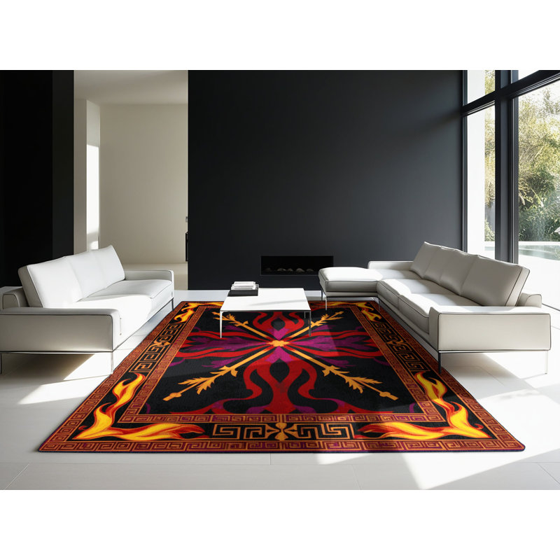 Enchanted Wreath Rug, Round 7'