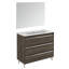 Belle 39.6'' W Single Vanity with Mirror-1891576729