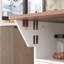 Chariot de cuisine polyvalent avec plateau extensible et 6 roulettes verrouillables