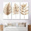 Ensemble de décorations murales Minimalist Tropical Beiges Leaves III - Plantes-107200170-107200175