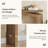 39.4" Console Table with 1.97" Thick Tabletop, Small Entryway Table Sofa Console for Hallway, Foyer, Living Room