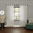 Yitzi Slub Textured Linen Blend Semi-Sheer Grommet Curtain Panel-1845031685-1845031690