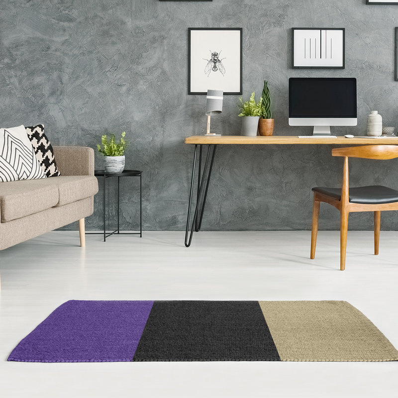 Chenille Indoor Rug, Rectangle 4' x 6'